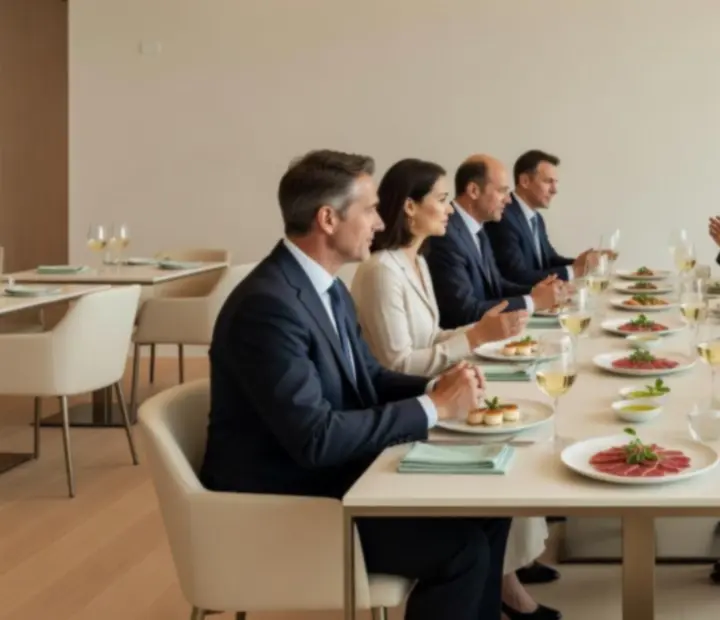 Kolacja biznesowa i integracja zespołu w restauracji