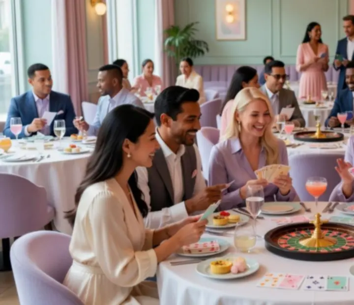 Kolacja tematyczna w restauracji Velonovarix z rekreacyjną rozrywką przy stołach